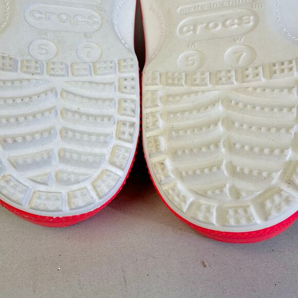 CROCS McDonald's Classic Clog French Fry with jibbitz Women's Size 7 mens size 5 - Picture 13 of 16